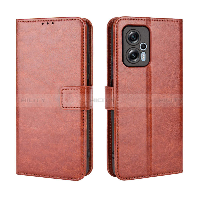 Custodia Portafoglio In Pelle Cover con Supporto BY5 per Xiaomi Redmi K50i 5G