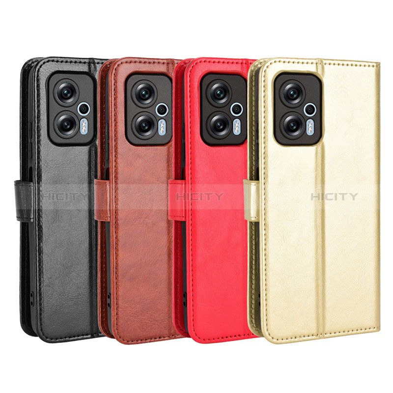 Custodia Portafoglio In Pelle Cover con Supporto BY5 per Xiaomi Redmi Note 12T Pro 5G