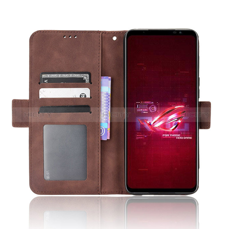 Custodia Portafoglio In Pelle Cover con Supporto BY6 per Asus ROG Phone 6 Pro