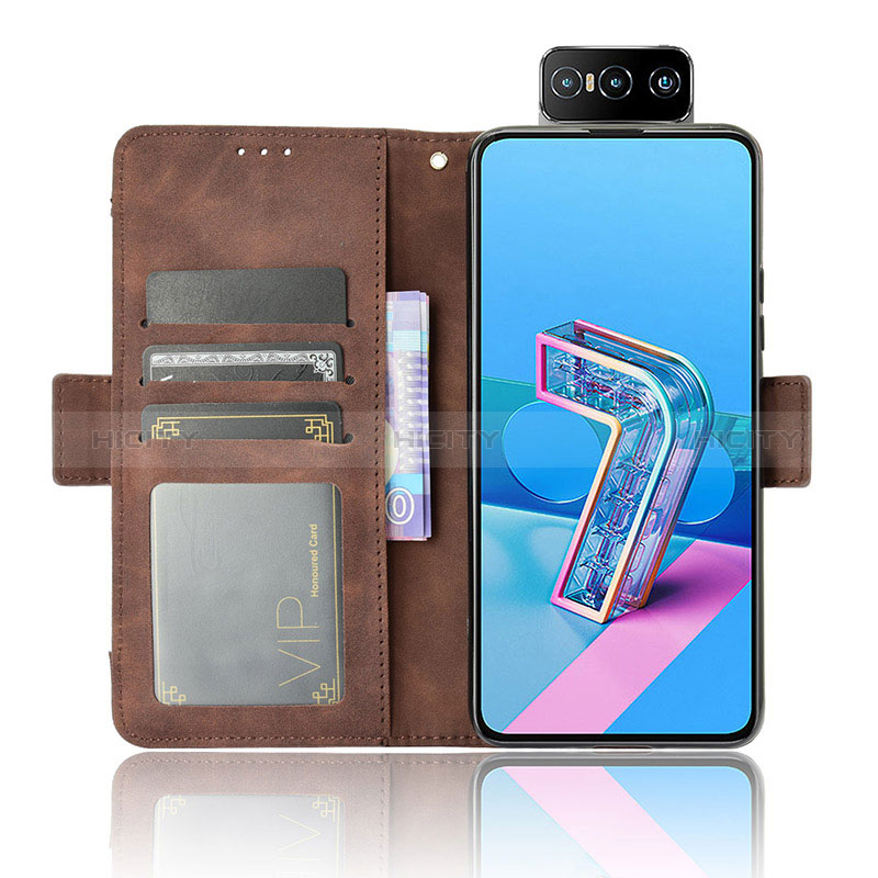 Custodia Portafoglio In Pelle Cover con Supporto BY6 per Asus Zenfone 7 Pro ZS671KS