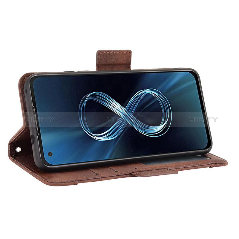 Custodia Portafoglio In Pelle Cover con Supporto BY6 per Asus Zenfone 8 ZS590KS