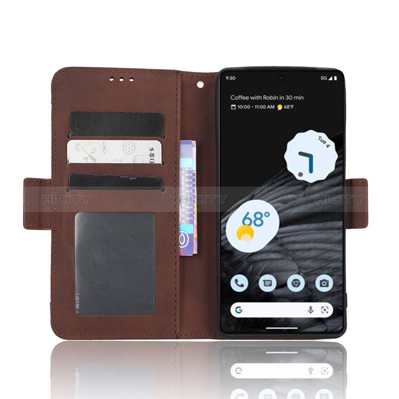 Custodia Portafoglio In Pelle Cover con Supporto BY6 per Google Pixel 7 Pro 5G