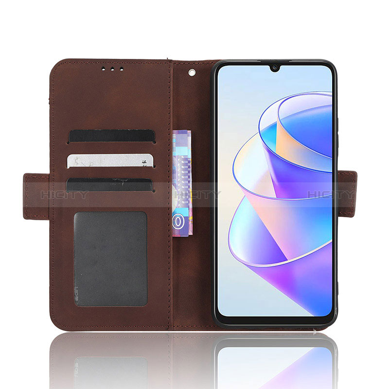 Custodia Portafoglio In Pelle Cover con Supporto BY6 per Huawei Honor X7a