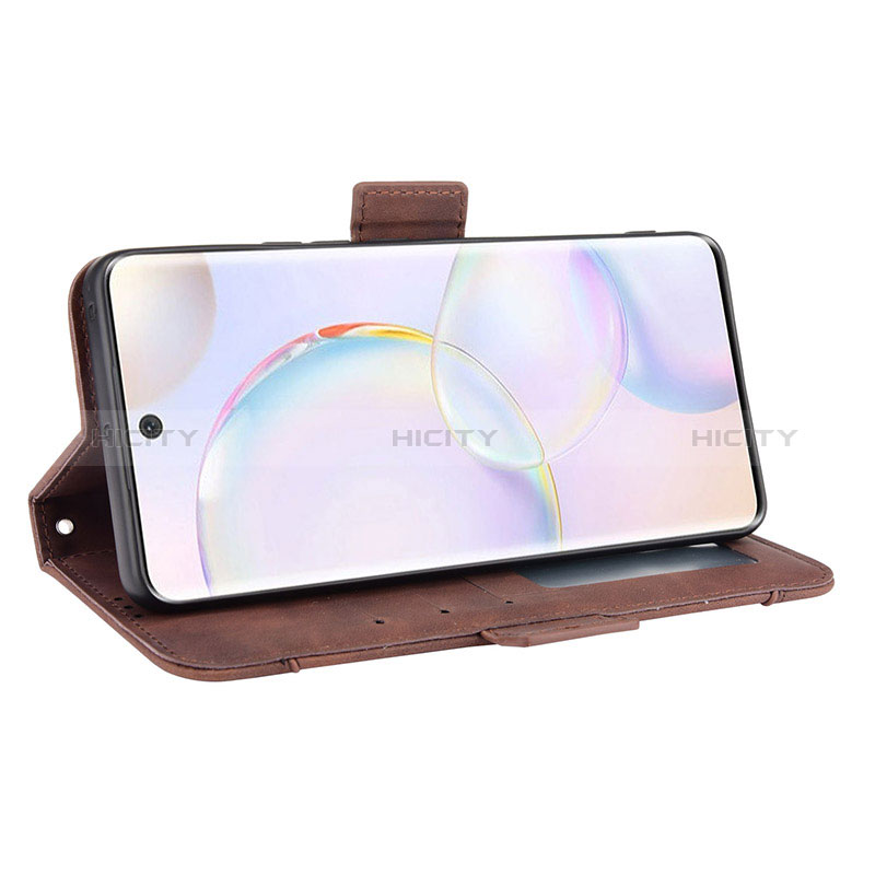 Custodia Portafoglio In Pelle Cover con Supporto BY6 per Huawei Nova 9