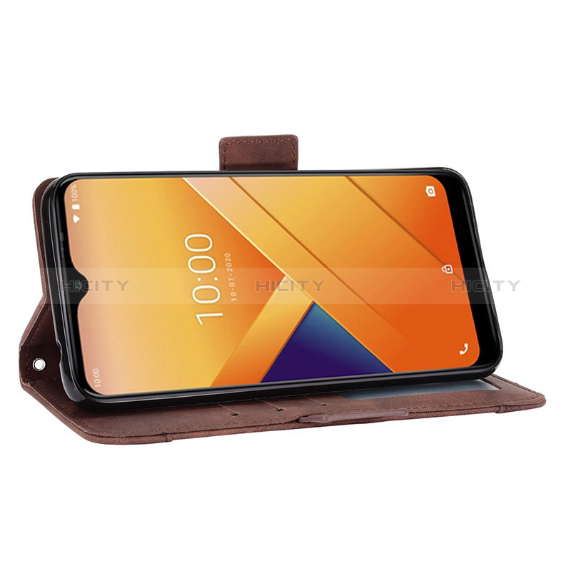 Custodia Portafoglio In Pelle Cover con Supporto BY6 per Wiko Y81