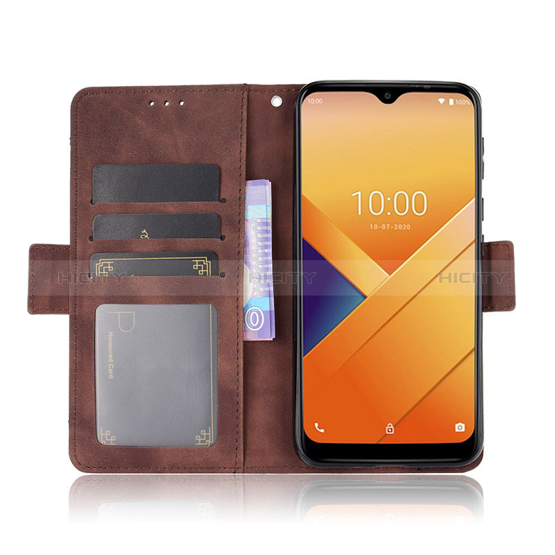 Custodia Portafoglio In Pelle Cover con Supporto BY6 per Wiko Y81