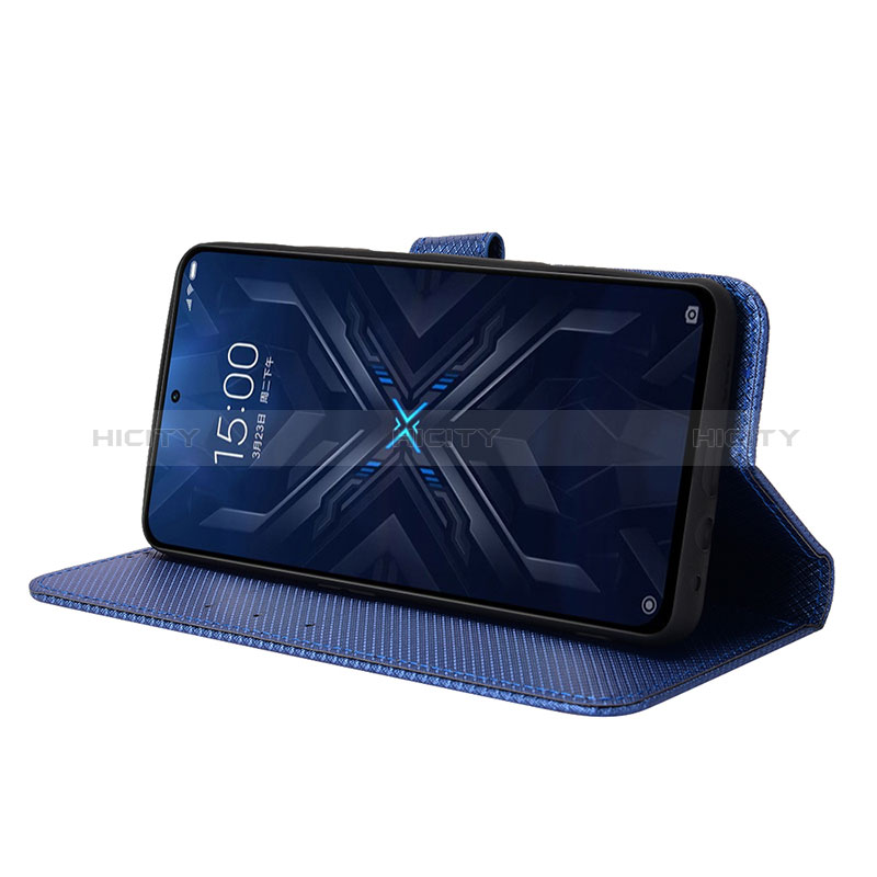 Custodia Portafoglio In Pelle Cover con Supporto BY6 per Xiaomi Black Shark 4 5G