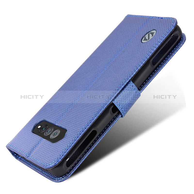 Custodia Portafoglio In Pelle Cover con Supporto BY6 per Xiaomi Black Shark 4S 5G