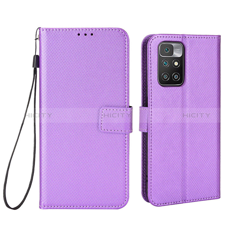 Custodia Portafoglio In Pelle Cover con Supporto BY6 per Xiaomi Redmi 10 (2022)