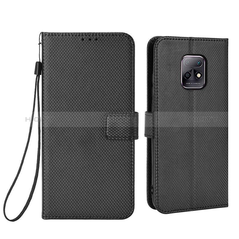 Custodia Portafoglio In Pelle Cover con Supporto BY6 per Xiaomi Redmi 10X 5G Nero