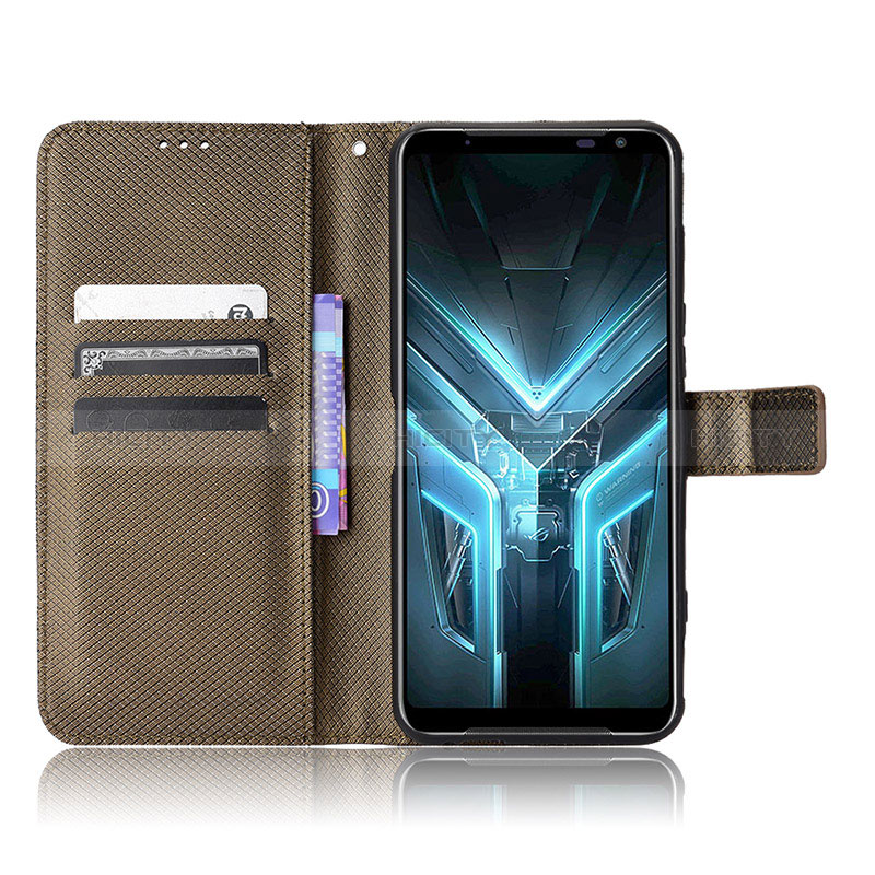 Custodia Portafoglio In Pelle Cover con Supporto BY7 per Asus ROG Phone 3