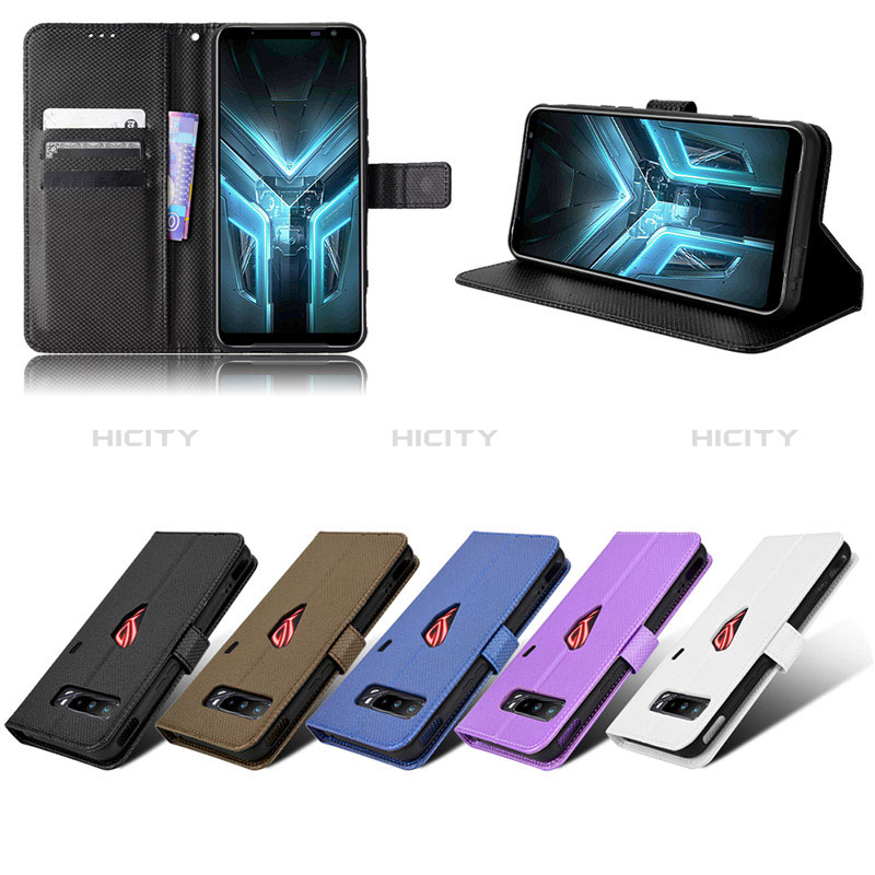 Custodia Portafoglio In Pelle Cover con Supporto BY7 per Asus ROG Phone 3 Strix ZS661KS