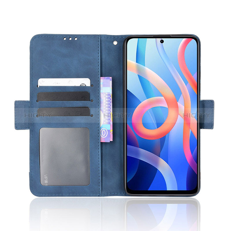 Custodia Portafoglio In Pelle Cover con Supporto BY7 per Xiaomi Poco M4 Pro 5G