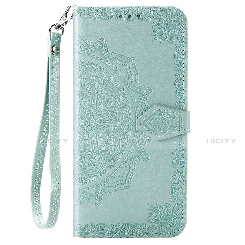 Custodia Portafoglio In Pelle Cover con Supporto C01 per Xiaomi Redmi Note 9 Verde