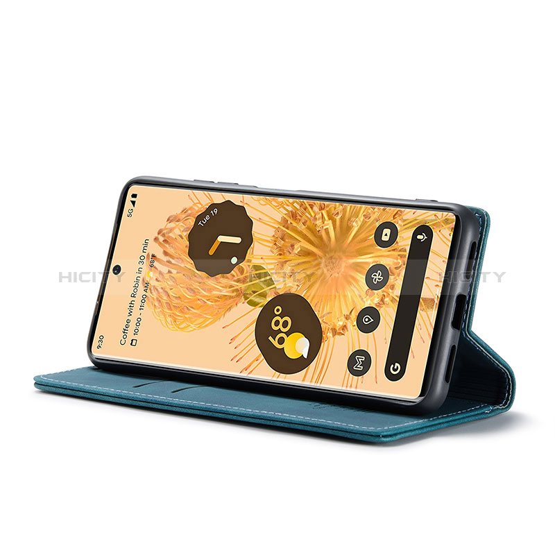 Custodia Portafoglio In Pelle Cover con Supporto C01S per Google Pixel 6 Pro 5G