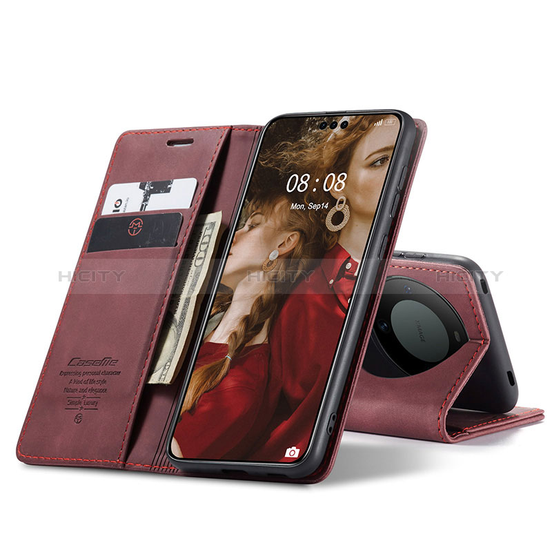 Custodia Portafoglio In Pelle Cover con Supporto C01S per Huawei Mate 60 Pro+ Plus