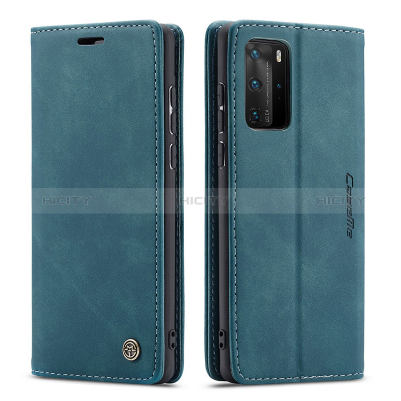 Custodia Portafoglio In Pelle Cover con Supporto C01S per Huawei P40 Pro