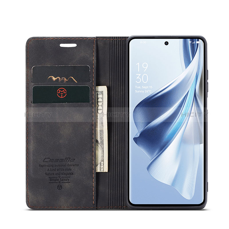 Custodia Portafoglio In Pelle Cover con Supporto C01S per Oppo Reno10 Pro 5G