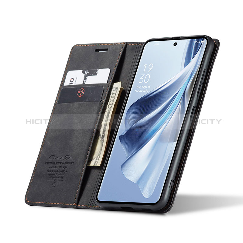 Custodia Portafoglio In Pelle Cover con Supporto C01S per Oppo Reno10 Pro 5G