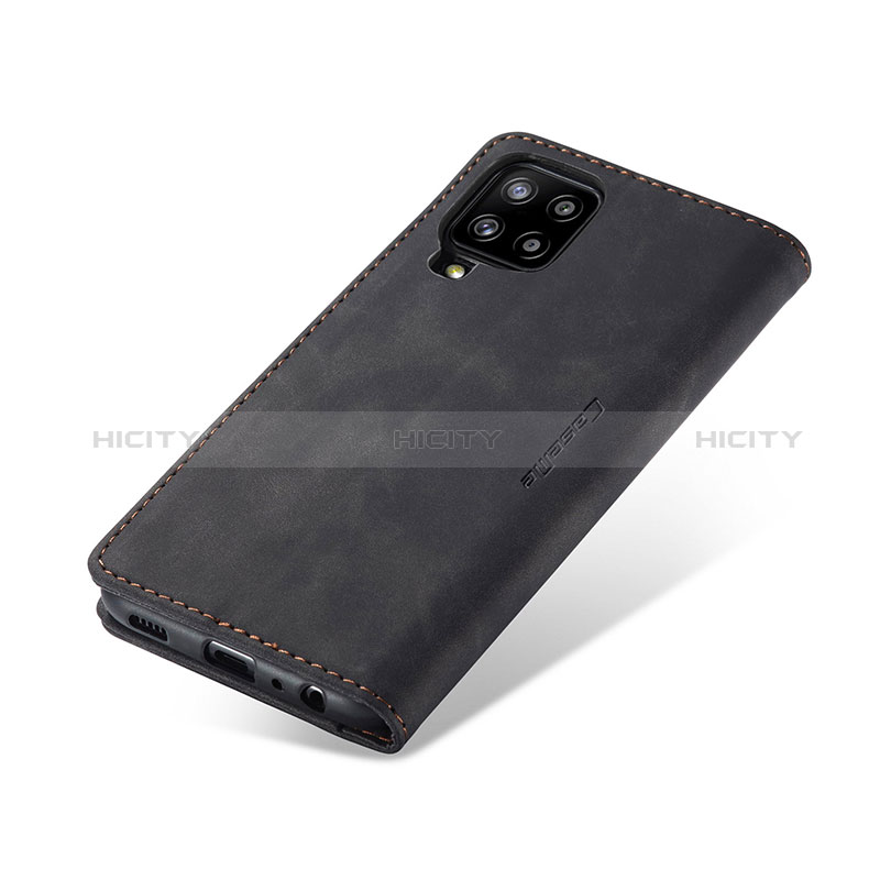 Custodia Portafoglio In Pelle Cover con Supporto C01S per Samsung Galaxy A12