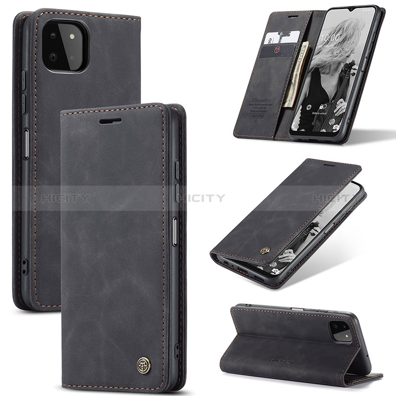 Custodia Portafoglio In Pelle Cover con Supporto C01S per Samsung Galaxy A22s 5G