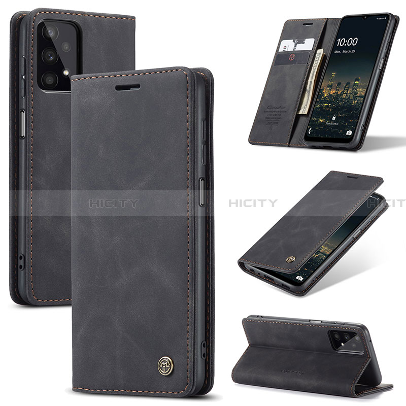 Custodia Portafoglio In Pelle Cover con Supporto C01S per Samsung Galaxy A32 4G