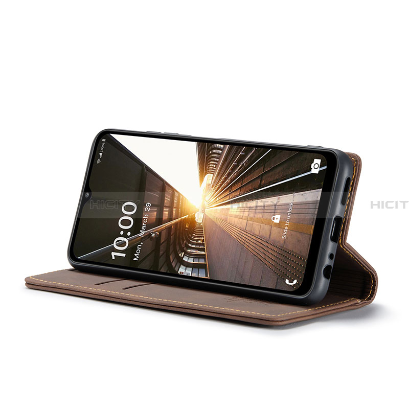 Custodia Portafoglio In Pelle Cover con Supporto C01S per Samsung Galaxy A32 4G