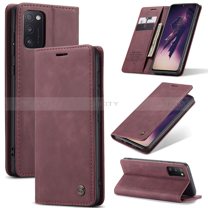 Custodia Portafoglio In Pelle Cover con Supporto C01S per Samsung Galaxy A41