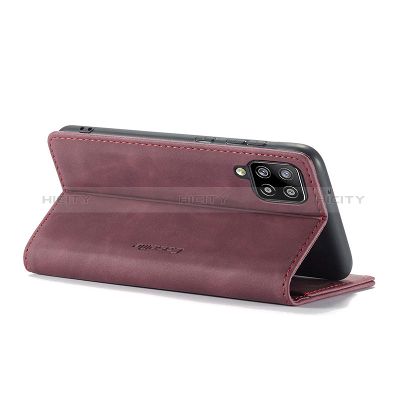 Custodia Portafoglio In Pelle Cover con Supporto C01S per Samsung Galaxy A42 5G