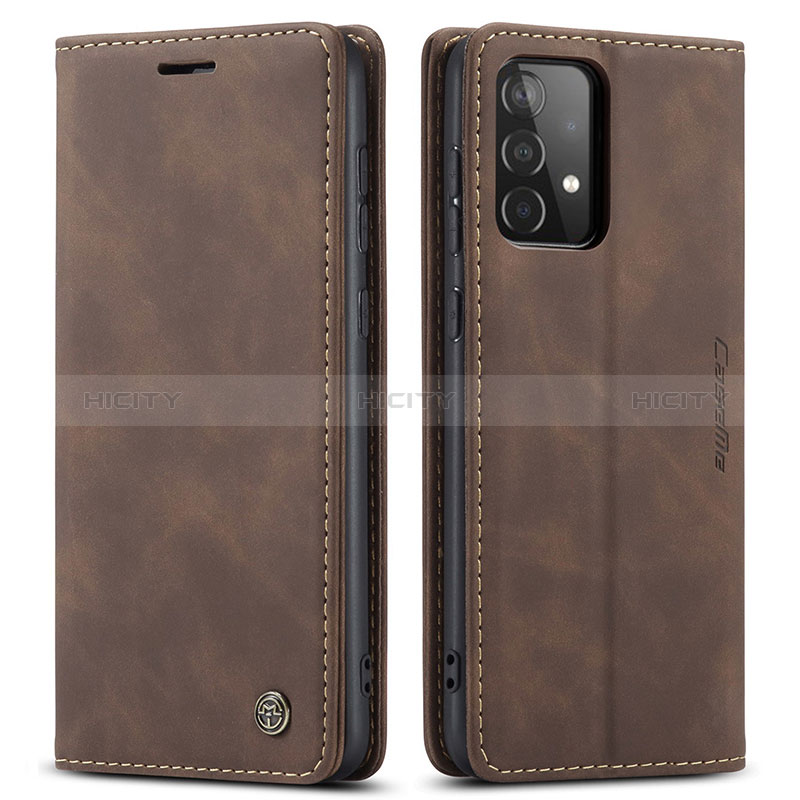 Custodia Portafoglio In Pelle Cover con Supporto C01S per Samsung Galaxy A52s 5G