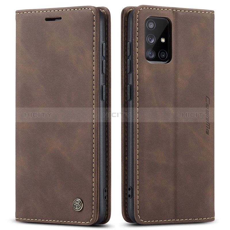 Custodia Portafoglio In Pelle Cover con Supporto C01S per Samsung Galaxy A71 4G A715