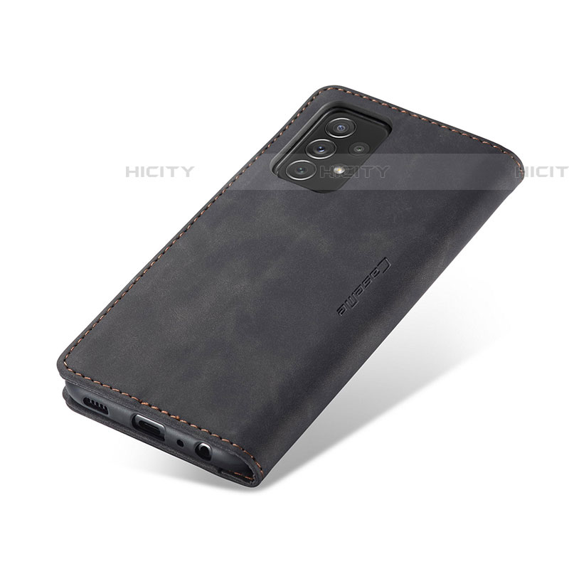 Custodia Portafoglio In Pelle Cover con Supporto C01S per Samsung Galaxy A72 5G