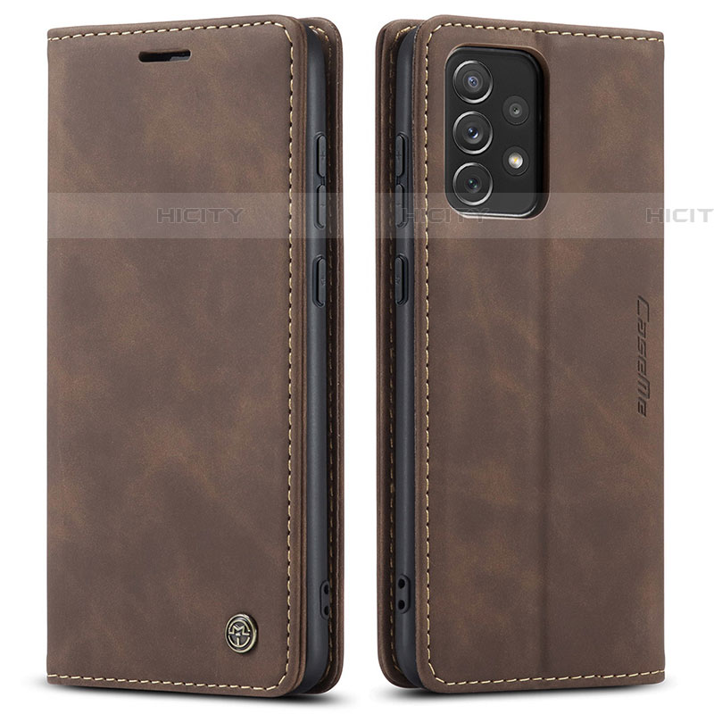 Custodia Portafoglio In Pelle Cover con Supporto C01S per Samsung Galaxy A72 5G