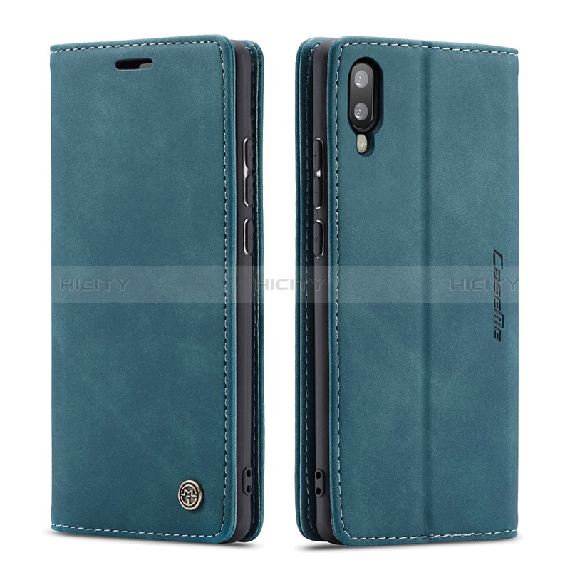 Custodia Portafoglio In Pelle Cover con Supporto C01S per Samsung Galaxy M10