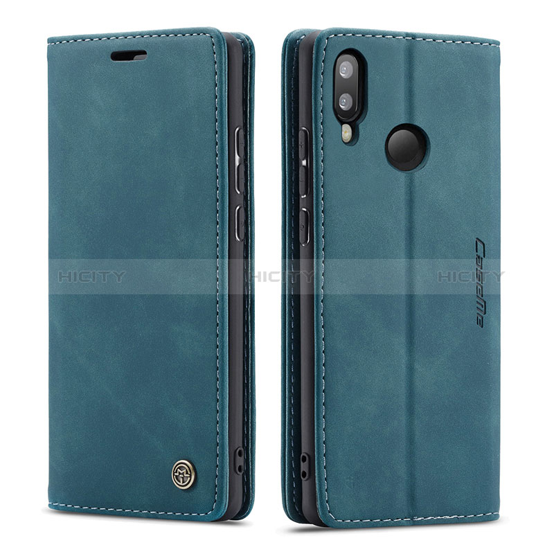 Custodia Portafoglio In Pelle Cover con Supporto C01S per Samsung Galaxy M20