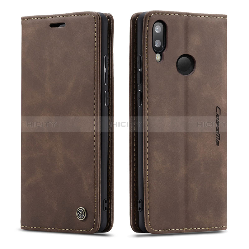 Custodia Portafoglio In Pelle Cover con Supporto C01S per Samsung Galaxy M20