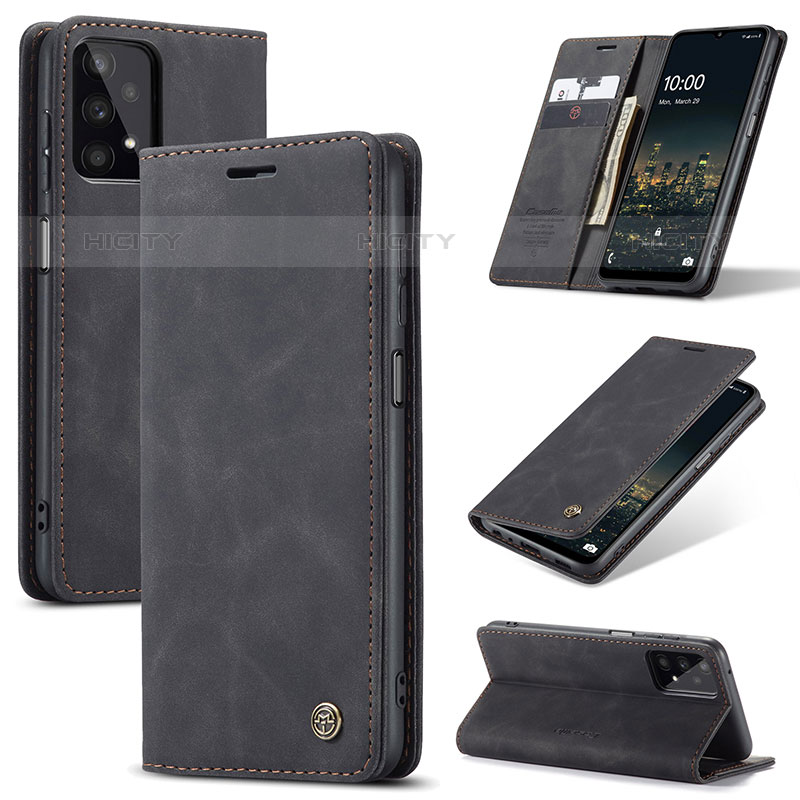 Custodia Portafoglio In Pelle Cover con Supporto C01S per Samsung Galaxy M32 5G