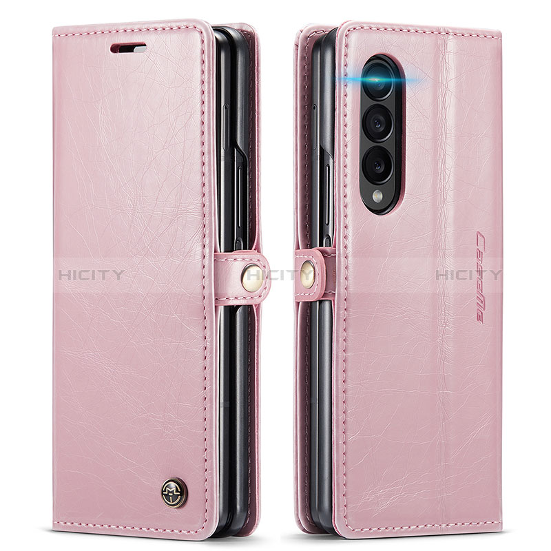 Custodia Portafoglio In Pelle Cover con Supporto C01S per Samsung Galaxy Z Fold3 5G