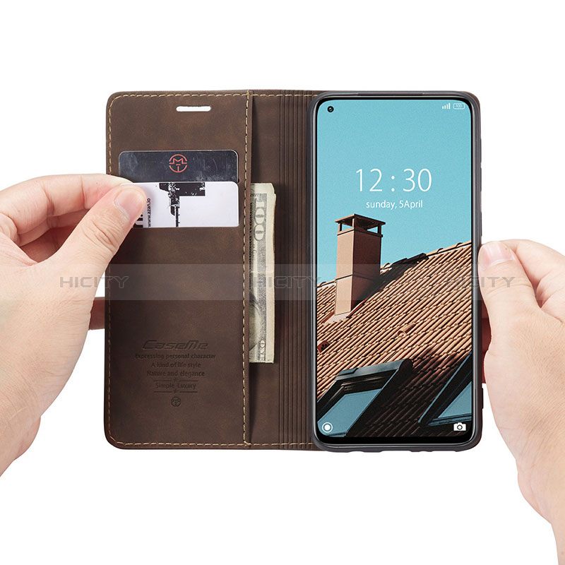 Custodia Portafoglio In Pelle Cover con Supporto C01S per Xiaomi Mi 10i 5G