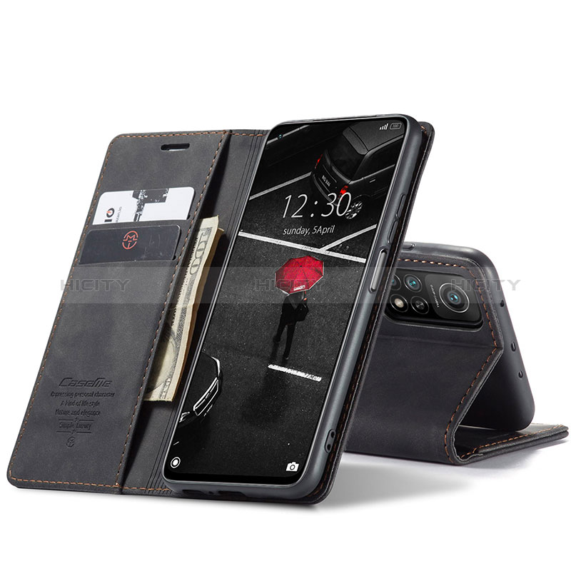 Custodia Portafoglio In Pelle Cover con Supporto C01S per Xiaomi Mi 10T 5G