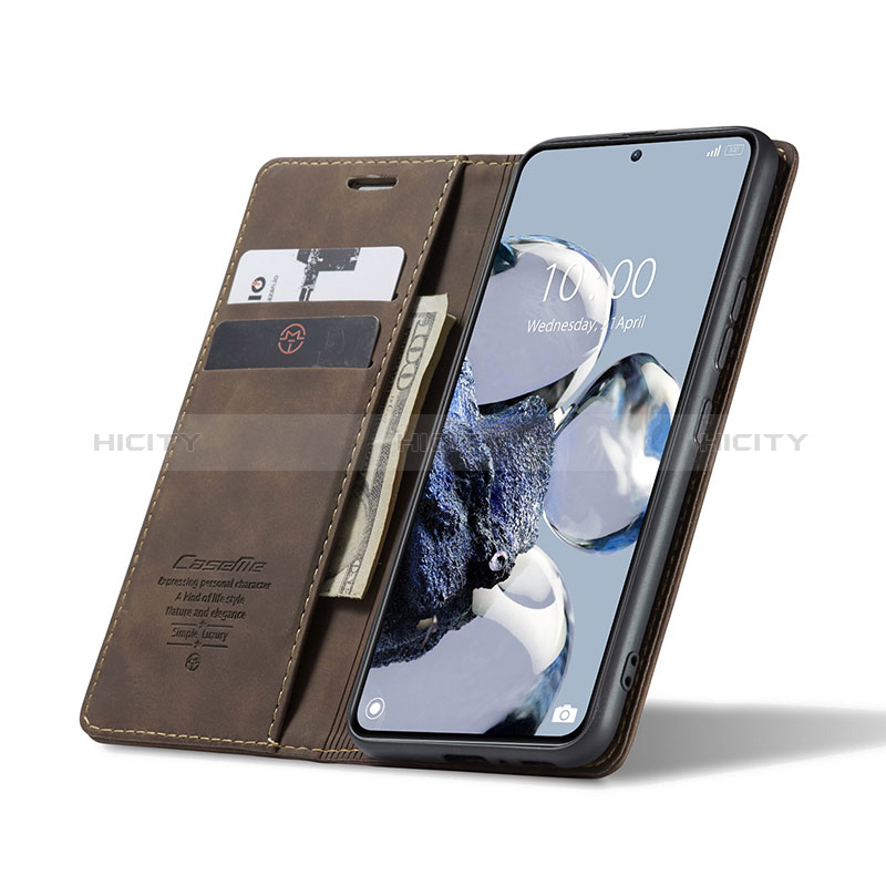 Custodia Portafoglio In Pelle Cover con Supporto C01S per Xiaomi Mi 12T Pro 5G