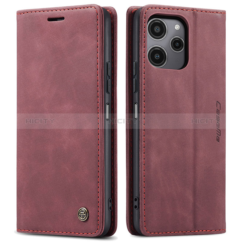 Custodia Portafoglio In Pelle Cover con Supporto C01S per Xiaomi Poco M6 Pro 5G