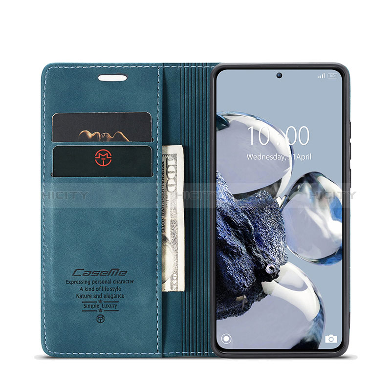 Custodia Portafoglio In Pelle Cover con Supporto C01S per Xiaomi Redmi K50 Ultra 5G