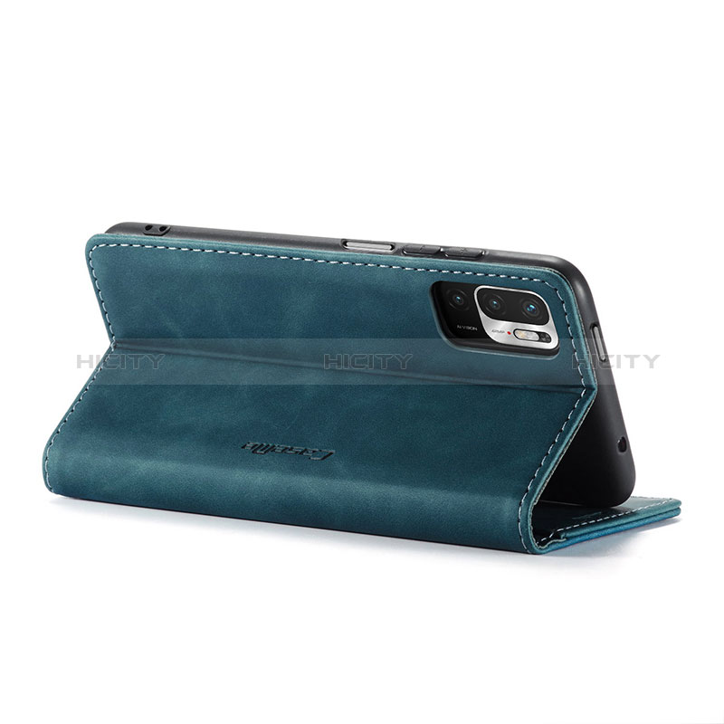 Custodia Portafoglio In Pelle Cover con Supporto C01S per Xiaomi Redmi Note 10 5G