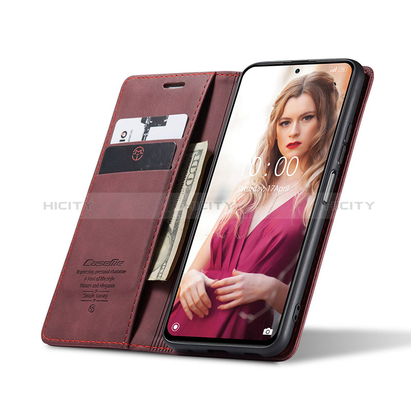 Custodia Portafoglio In Pelle Cover con Supporto C01S per Xiaomi Redmi Note 10 Pro Max