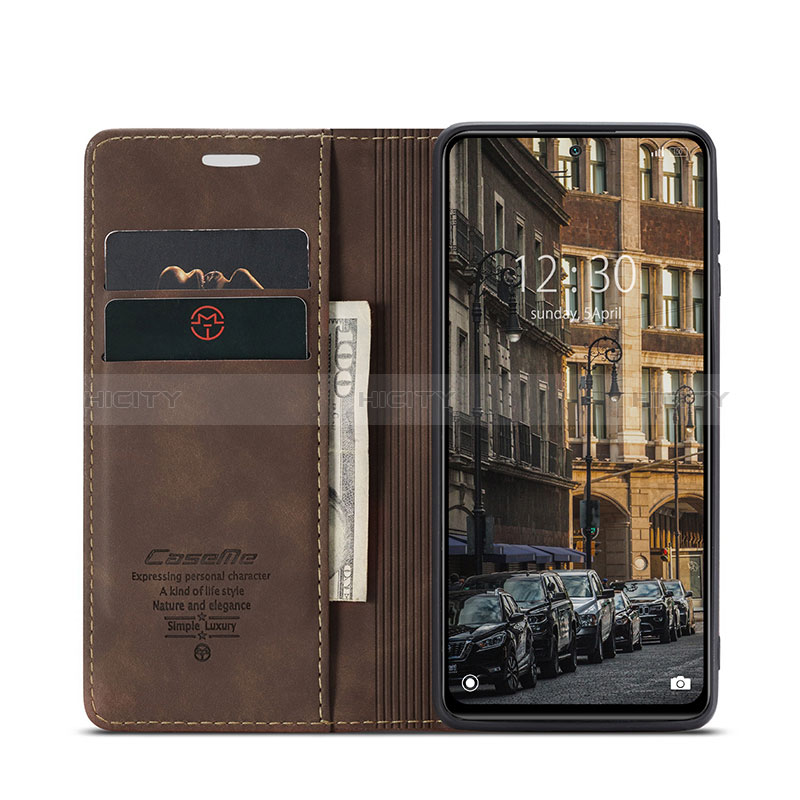 Custodia Portafoglio In Pelle Cover con Supporto C01S per Xiaomi Redmi Note 12 Pro 4G