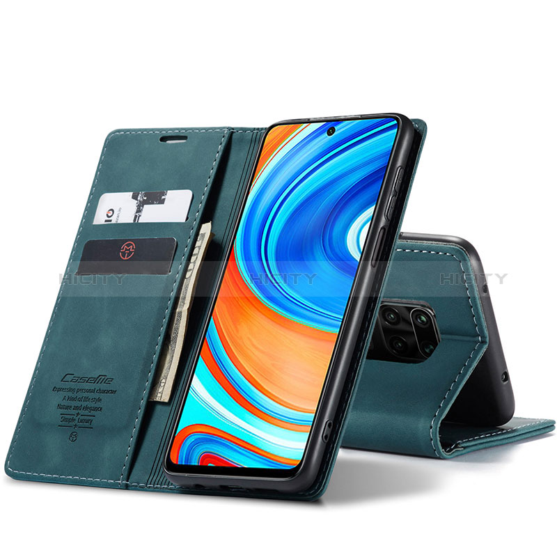 Custodia Portafoglio In Pelle Cover con Supporto C01S per Xiaomi Redmi Note 9 Pro Max