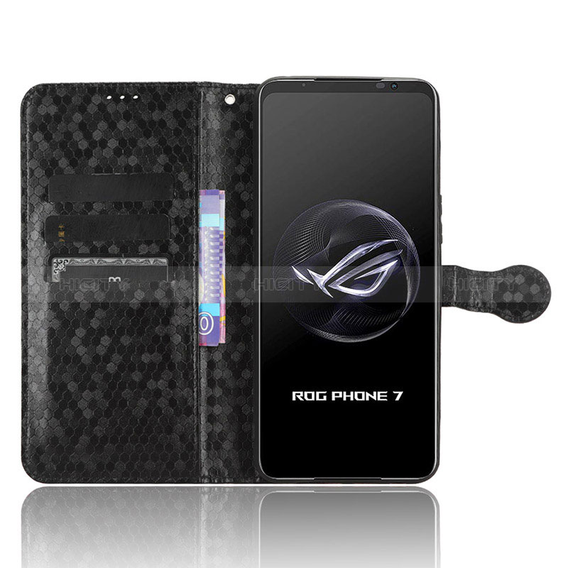 Custodia Portafoglio In Pelle Cover con Supporto C01X per Asus ROG Phone 7