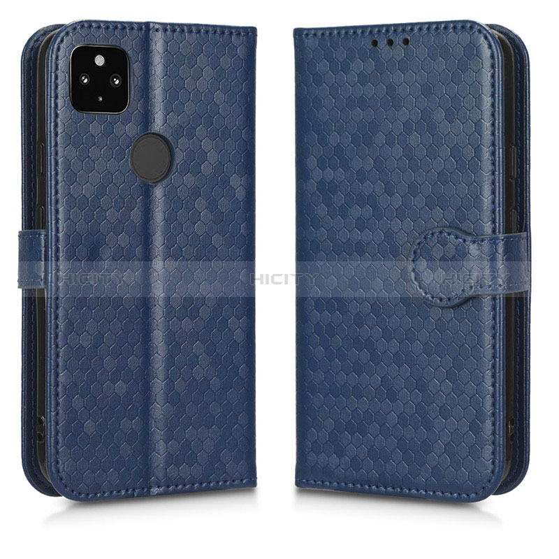 Custodia Portafoglio In Pelle Cover con Supporto C01X per Google Pixel 5 XL 5G