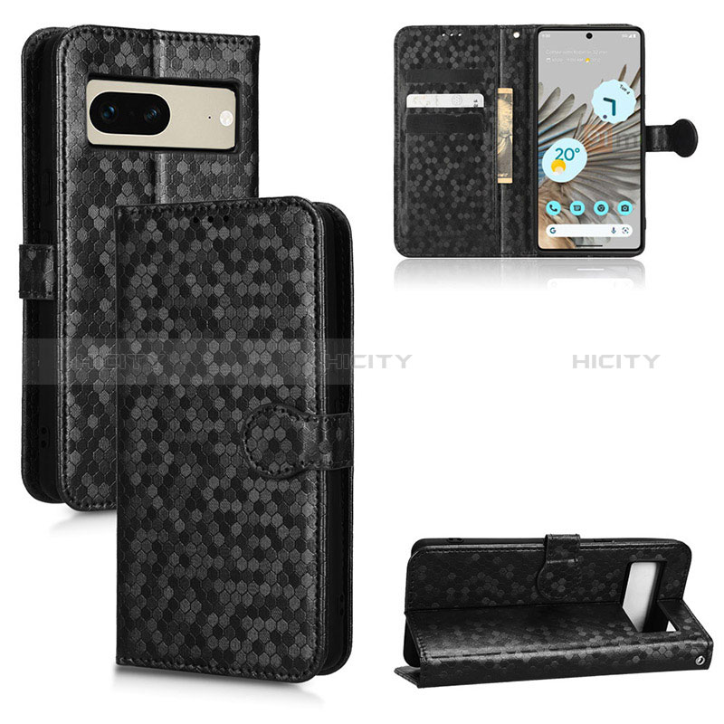 Custodia Portafoglio In Pelle Cover con Supporto C01X per Google Pixel 7 5G